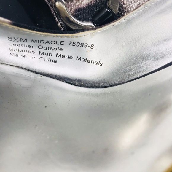 Carlos Santana Heels Leopard Print Satin Miracle - Picture 4 of 8